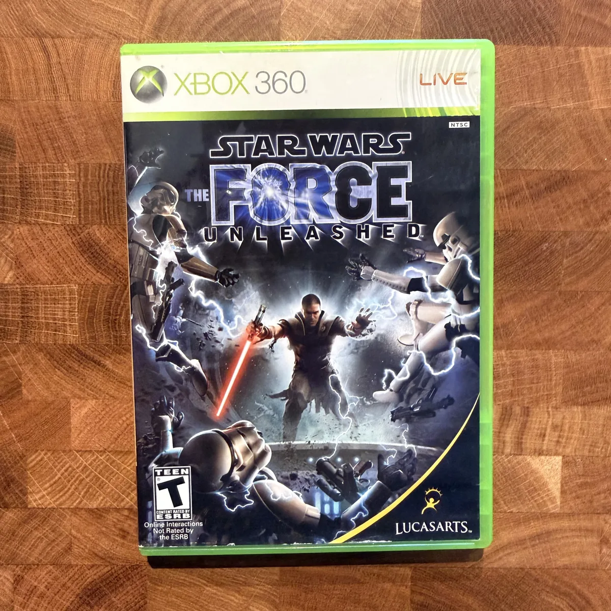 Star Wars The Force Unleashed - Xbox 360 - CIB (Complete In Box) - NOSTOS Duluth GA