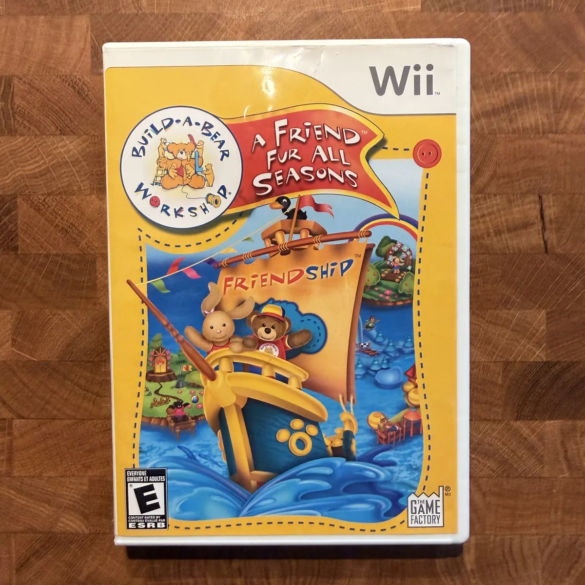 Build-A-Bear Workshop: A Friend Fur All Seasons - Nintendo Wii - Box & Game (No Manual) - NOSTOS Duluth GA