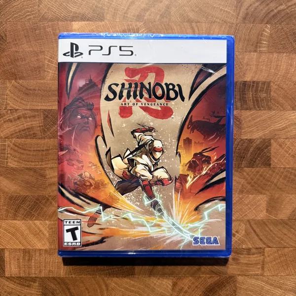 Shinobi: Art of Vengeance - PlayStation 5 - New (Sealed) - NOSTOS Duluth GA