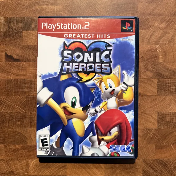 Sonic Heroes (Greatest Hits) - PlayStation 2 (PS2) - CIB (Complete In Box) - NOSTOS Duluth GA