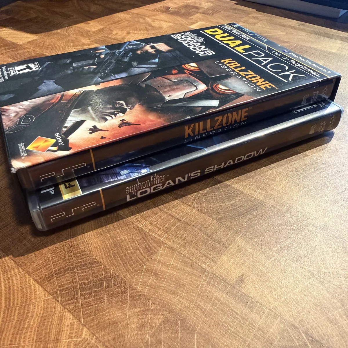 Syphon Filter: Logan's Shadow & Killzone: Liberation (Dual Pack) - PSP - CIB (Complete In Box) - NOSTOS Duluth GA - view 2
