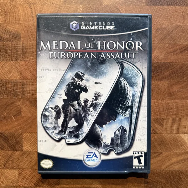 Medal of Honor: European Assault - Nintendo GameCube - CIB (Complete In Box) - NOSTOS Duluth GA