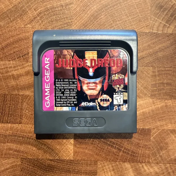 Judge Dredd - Sega Game Gear - Loose - NOSTOS Duluth GA