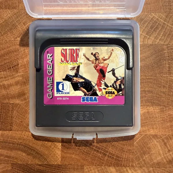 Surf Ninjas - Sega Game Gear - Loose - NOSTOS Duluth GA