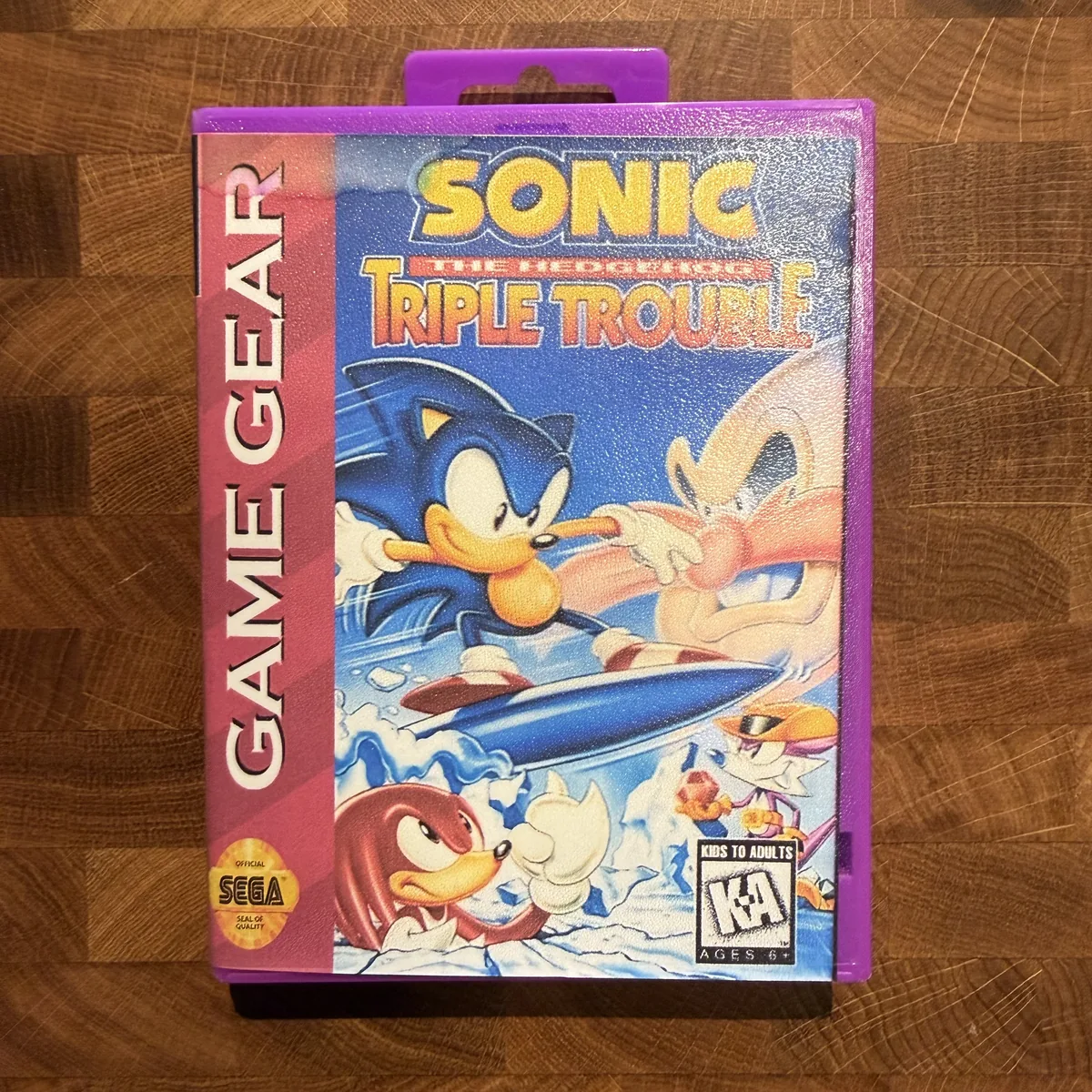 Sonic the Hedgehog: Triple Trouble - Sega Game Gear - Loose - NOSTOS Duluth GA - view 2