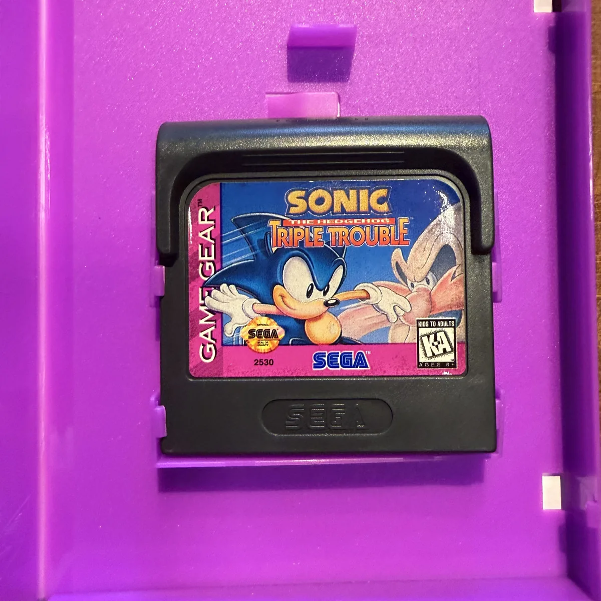 Sonic the Hedgehog: Triple Trouble - Sega Game Gear - Loose - NOSTOS Duluth GA