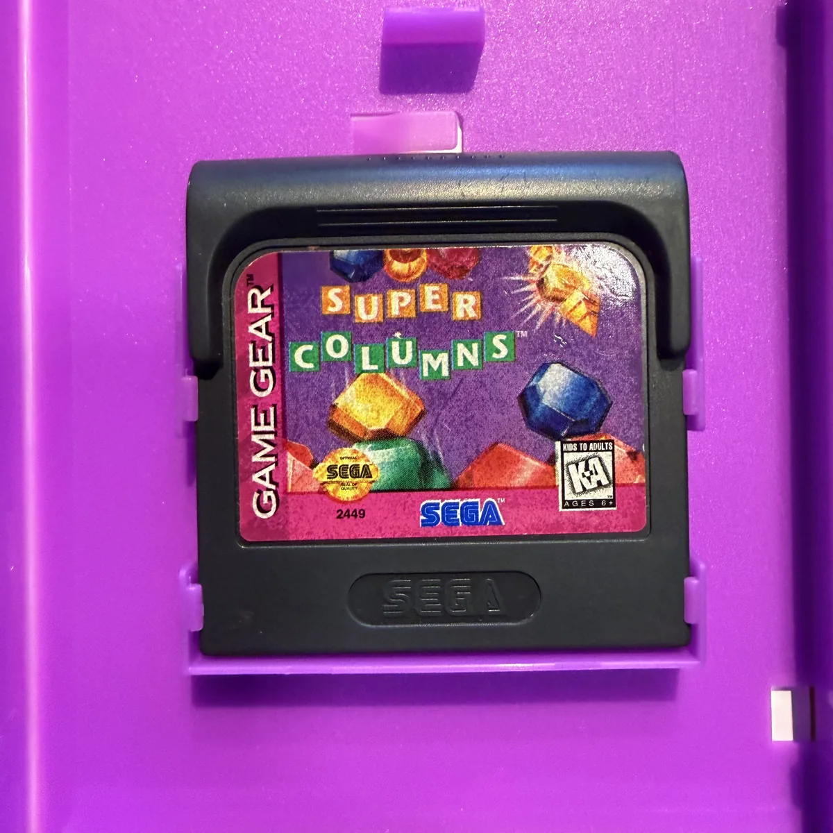 Super Columns - Sega Game Gear - Loose - NOSTOS Duluth GA