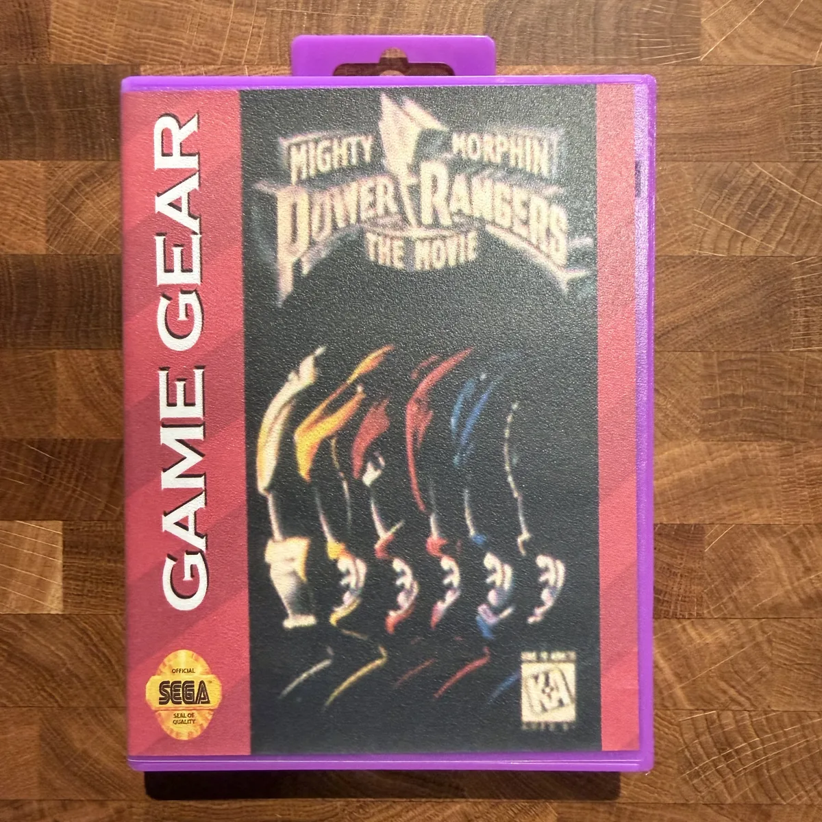 Mighty Morphin Power Rangers: The Movie - Sega Game Gear - Loose - NOSTOS Duluth GA - view 2