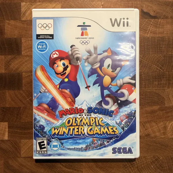 Mario & Sonic at the Olympic Winter Games - Nintendo Wii - CIB (Complete In Box) - NOSTOS Duluth GA