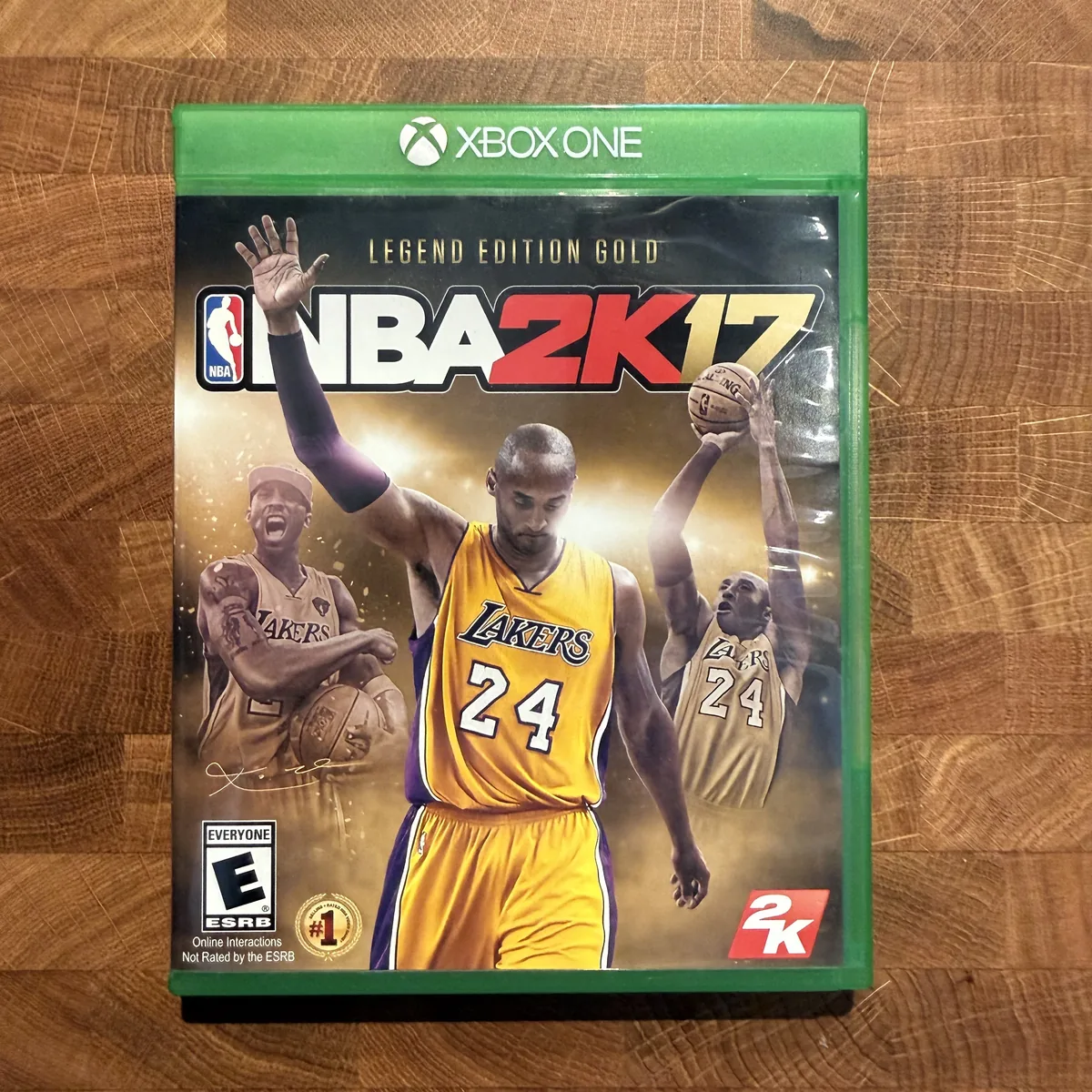 NBA 2K17 (Legend Edition Gold) - Xbox One - CIB (Complete In Box) - NOSTOS Duluth GA