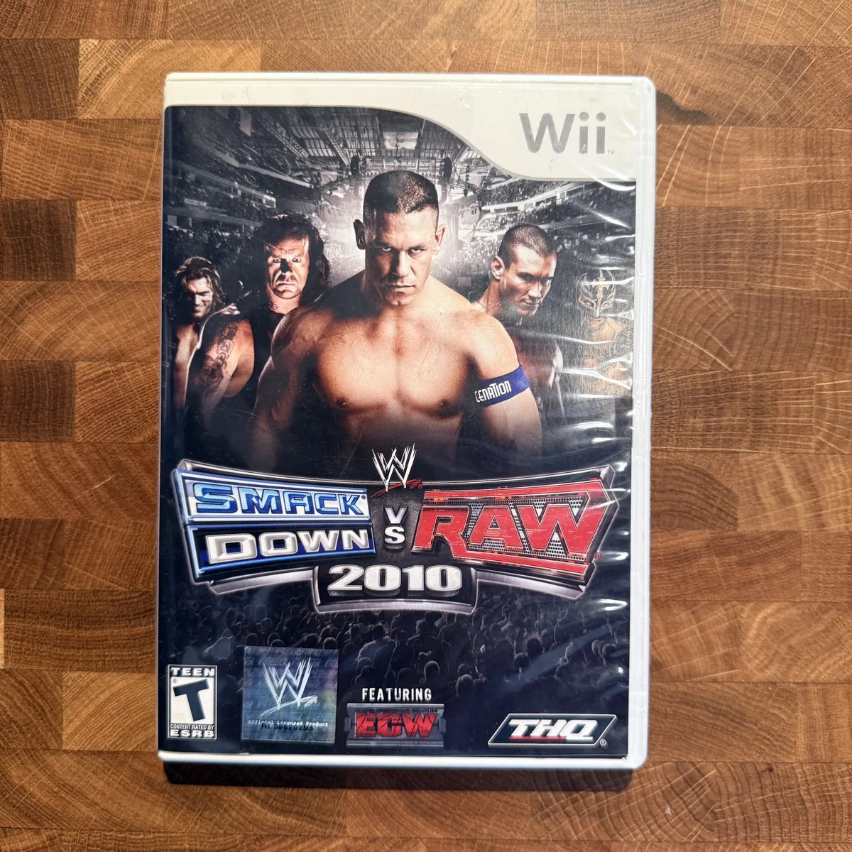 WWE SmackDown vs. Raw 2010 - Nintendo Wii - Box & Game (No Manual) - NOSTOS Duluth GA