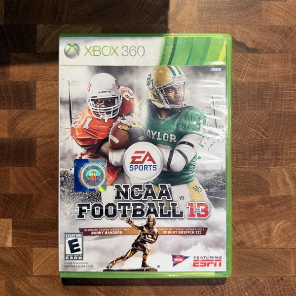 NCAA Football 13 - Xbox 360 - CIB (Complete In Box) - NOSTOS Duluth GA