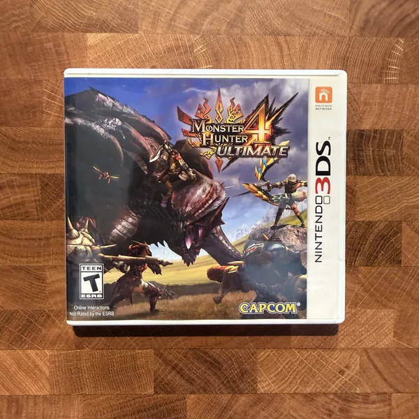 Monster Hunter 4 Ultimate - Nintendo 3DS - CIB (Complete In Box) - NOSTOS Duluth GA