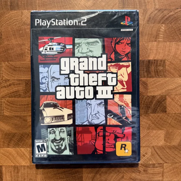 Grand Theft Auto III - PlayStation 2 (PS2) - New (Sealed) - NOSTOS Duluth GA