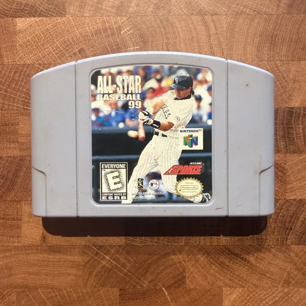 All-Star Baseball 99 - Nintendo 64 (N64) - Loose - NOSTOS Duluth GA