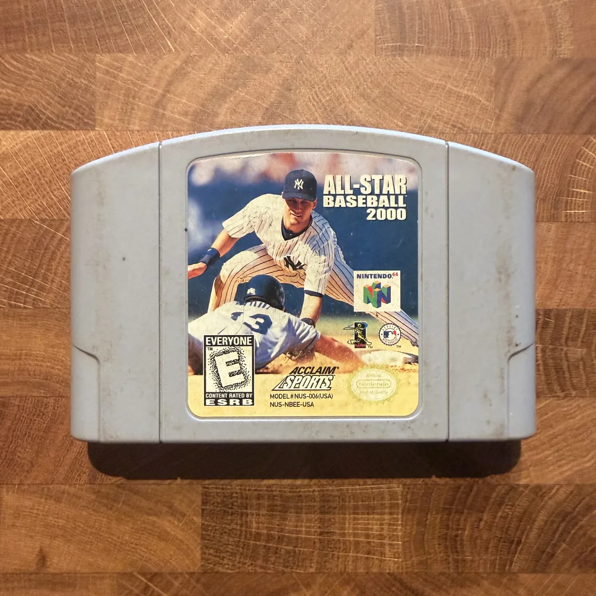 All-Star Baseball 2000 - Nintendo 64 (N64) - Loose - NOSTOS Duluth GA