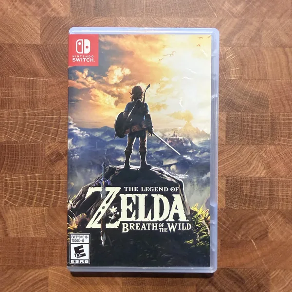 The Legend of Zelda: Breath of the Wild - Nintendo Switch - CIB (Complete In Box) - NOSTOS Duluth GA