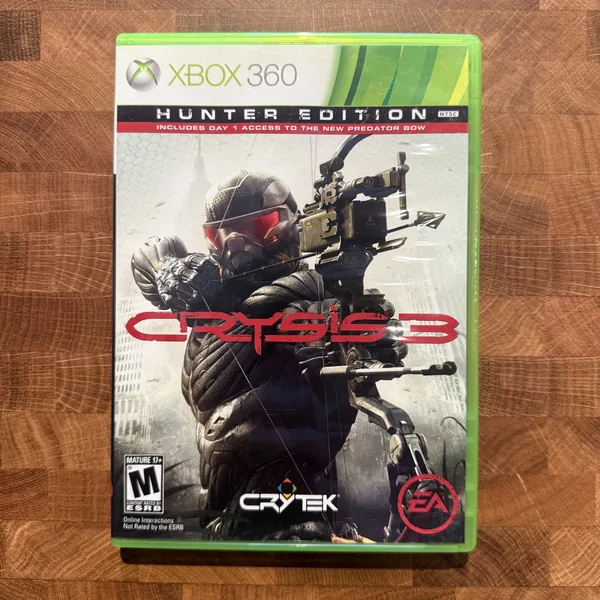 Crysis 3 (Hunter Edition) - Xbox 360 - CIB (Complete In Box) - NOSTOS Duluth GA