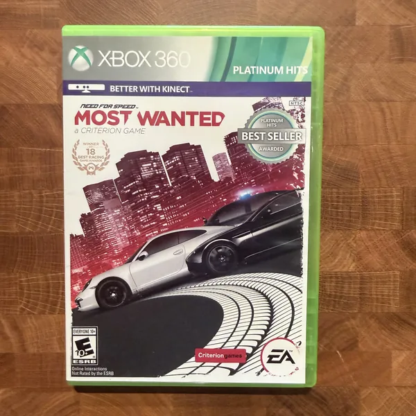 Need for Speed Most Wanted (2012, Platinum Hits) - Xbox 360 - CIB (Complete In Box) - NOSTOS Duluth GA