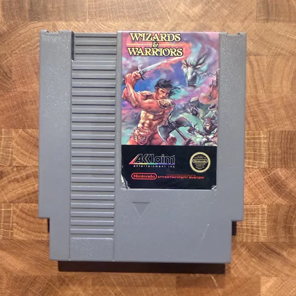 Wizards & Warriors - Nintendo Entertainment System (NES) - Loose - NOSTOS Duluth GA
