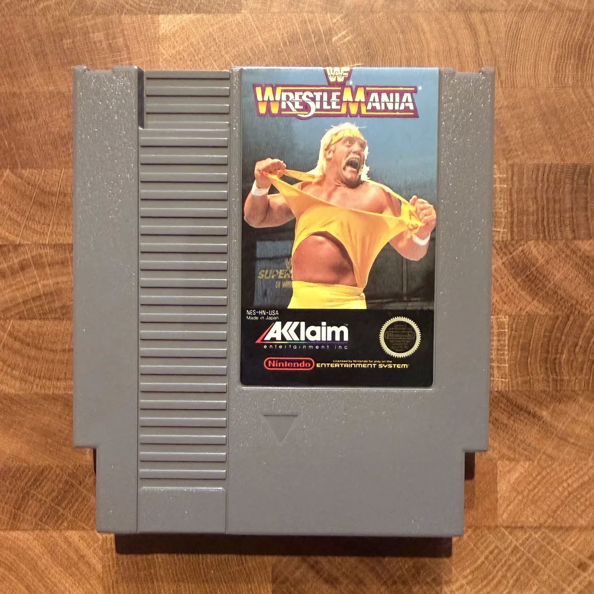 WWF WrestleMania - Nintendo Entertainment System (NES) - Loose - NOSTOS Duluth GA