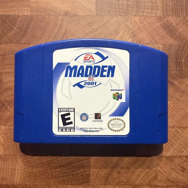 Madden NFL 2001 - Nintendo 64 (N64) - Loose - NOSTOS Duluth GA