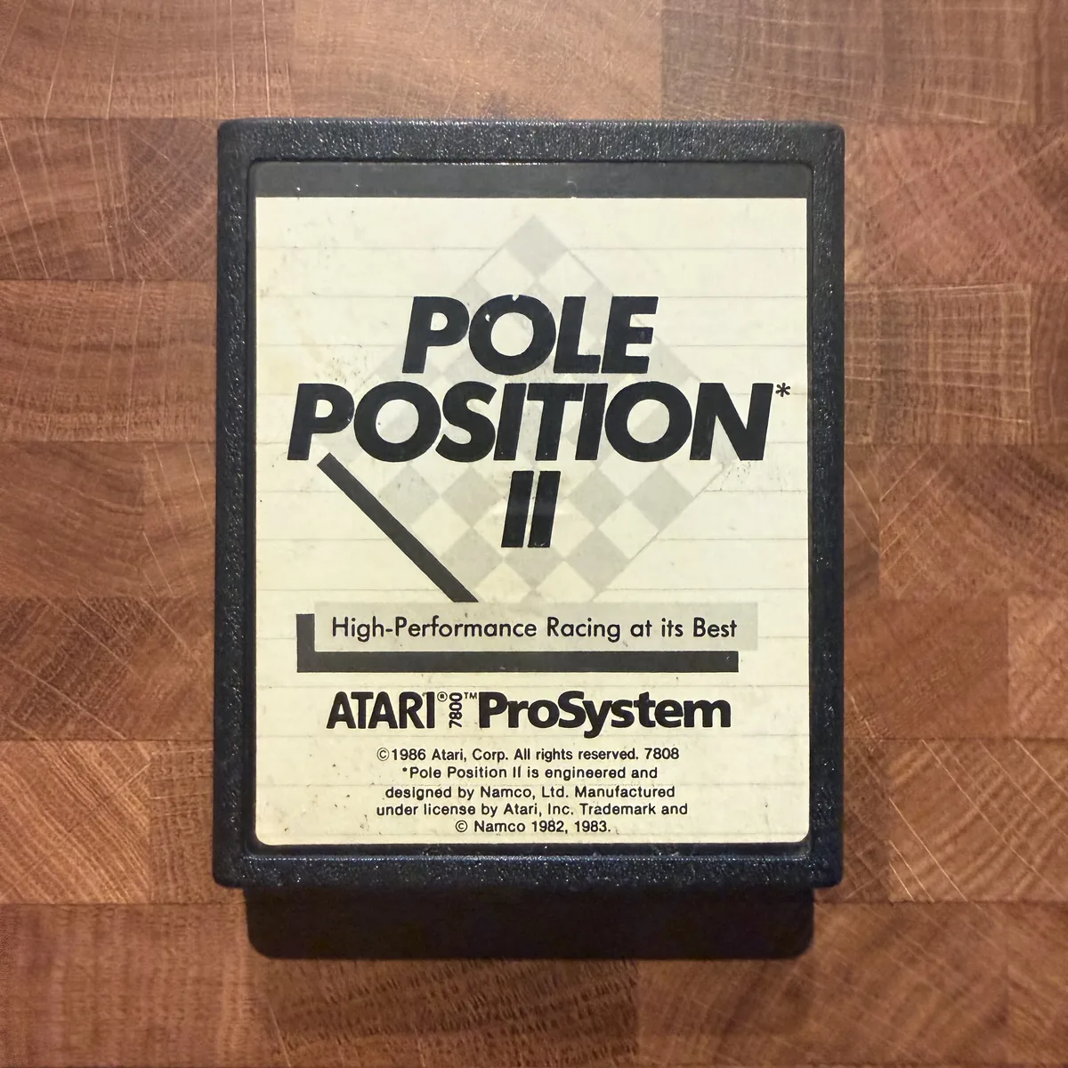 Pole Position II - Atari 7800 - Cart Only - NOSTOS Duluth GA