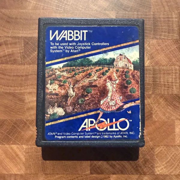 Wabbit - Atari 2600 - Cart Only - NOSTOS Duluth GA