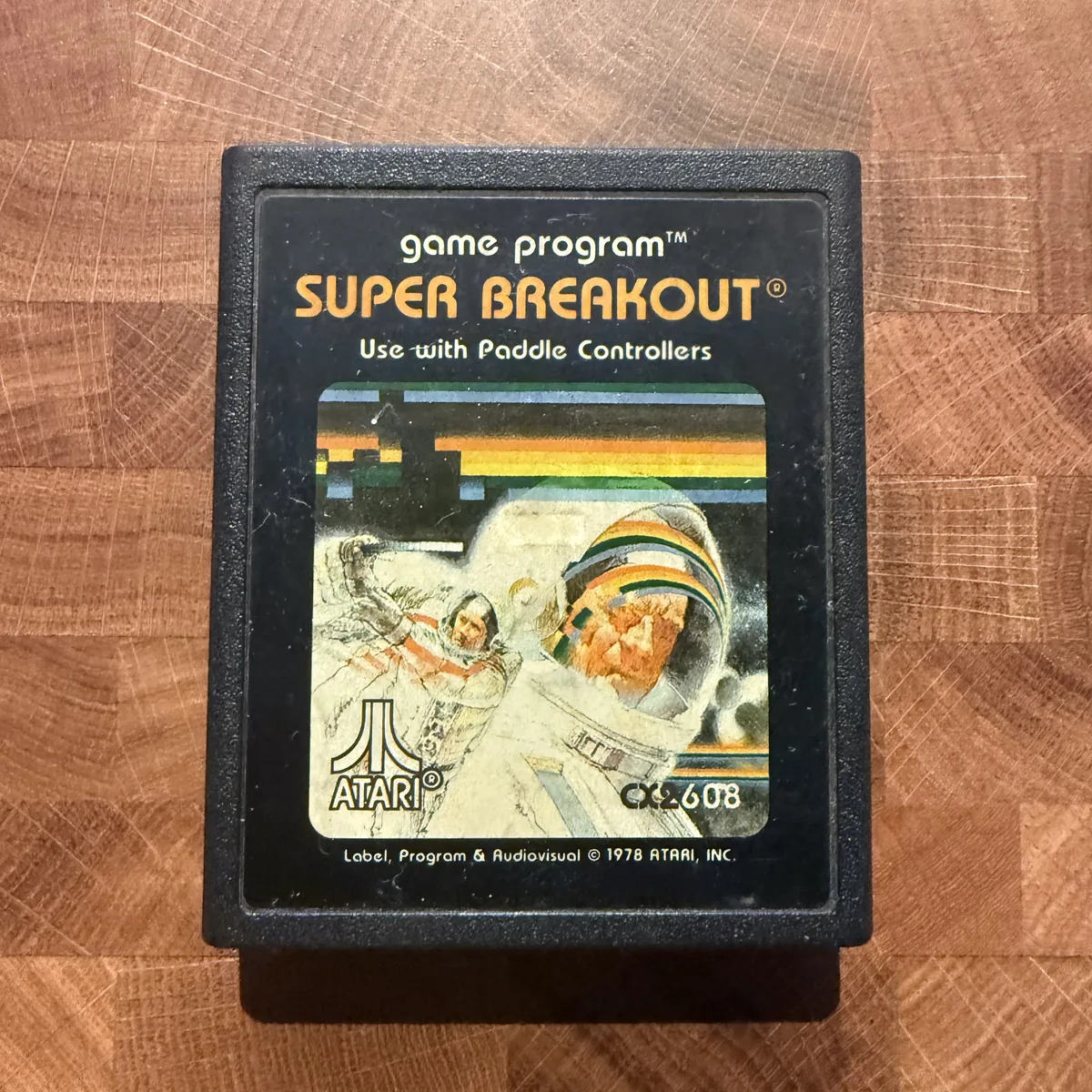 Super Breakout - Atari 2600 - Cart Only - NOSTOS Duluth GA