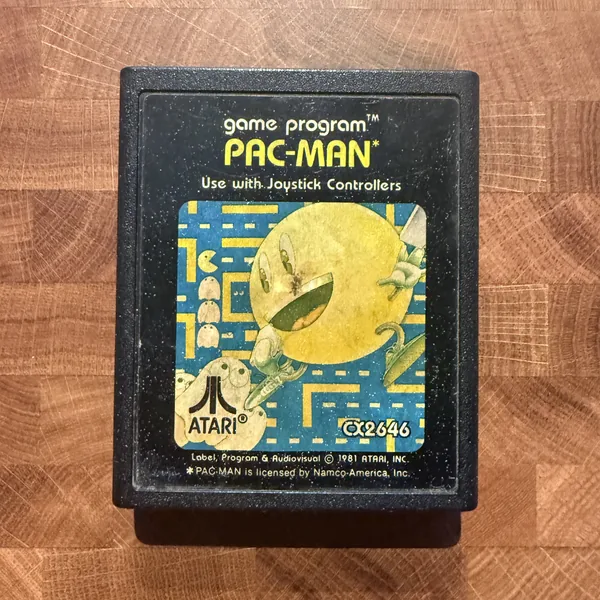 Pac-Man - Atari 2600 - Cart Only - NOSTOS Duluth GA