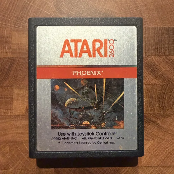 Phoenix - Atari 2600 - Cart Only - NOSTOS Duluth GA