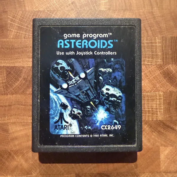 Asteroids - Atari 2600 - Cart Only - NOSTOS Duluth GA
