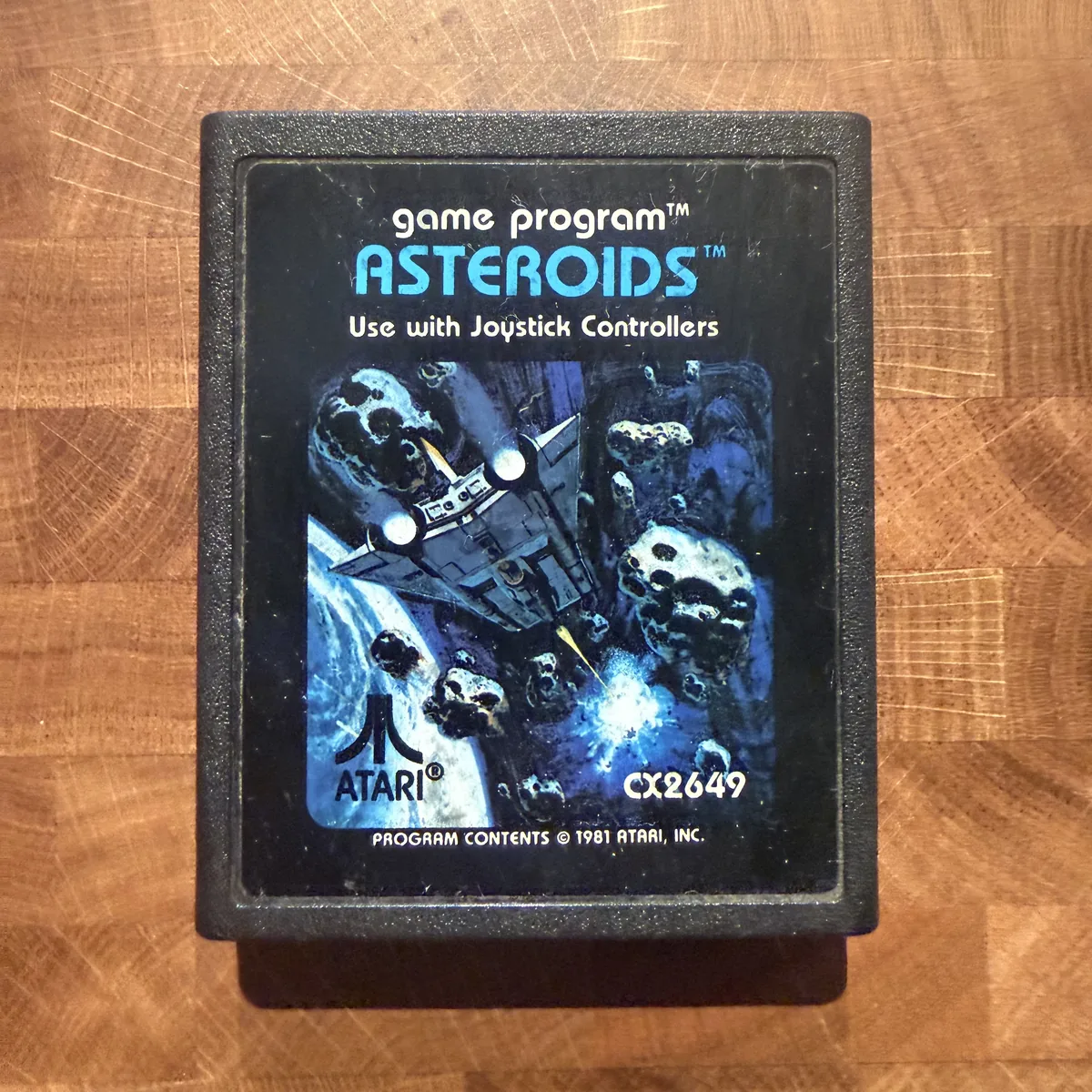 Asteroids - Atari 2600 - Cart Only - NOSTOS Duluth GA