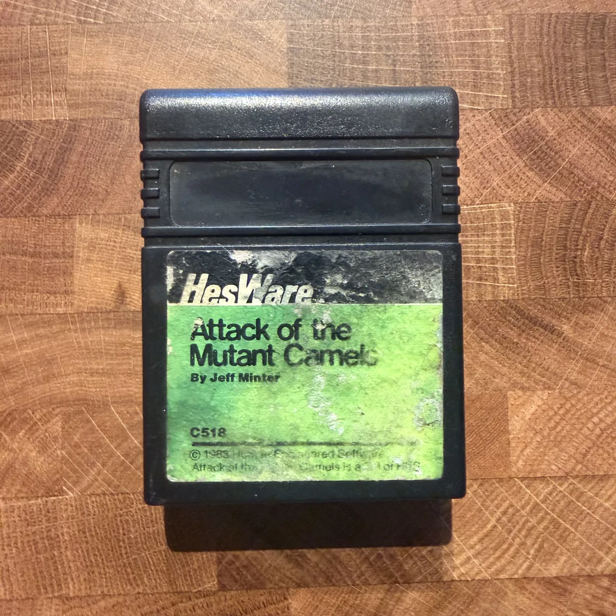Attack of the Mutant Camels - Commodore 64 - Cart Only - NOSTOS Duluth GA