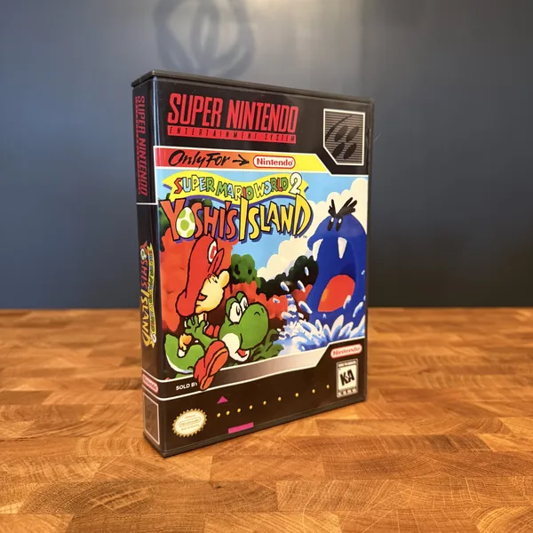 Super Mario World 2: Yoshi's Island - Super Nintendo Entertainment System (SNES) - Loose - NOSTOS Duluth GA