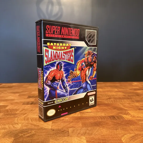Saturday Night Slam Masters - Super Nintendo Entertainment System (SNES) - Loose - NOSTOS Duluth GA
