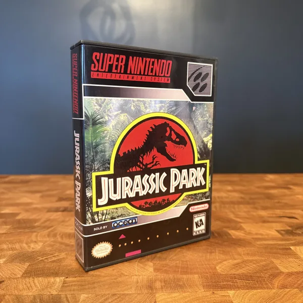 Jurassic Park - Super Nintendo Entertainment System (SNES) - Loose - NOSTOS Duluth GA