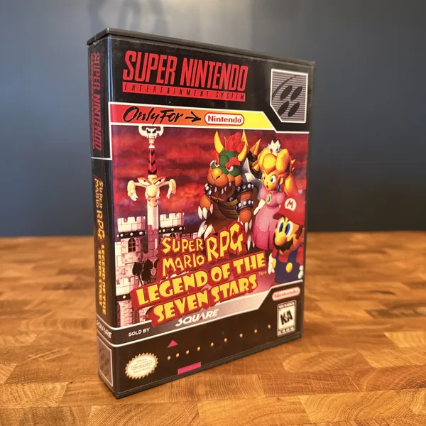 Super Mario RPG: Legend of the Seven Stars - Super Nintendo Entertainment System (SNES) - Loose - NOSTOS Duluth GA