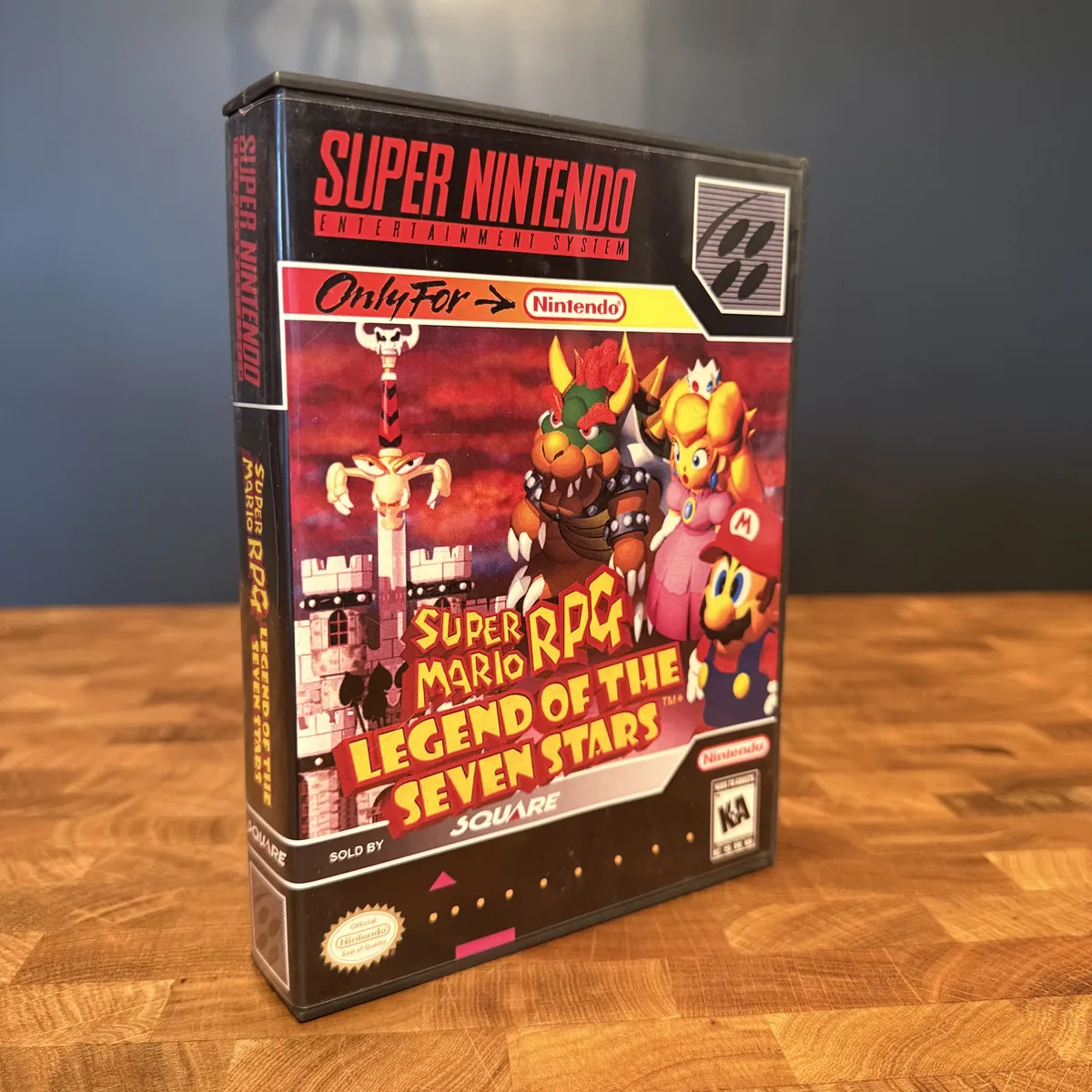 Super Mario RPG: Legend of the Seven Stars - Super Nintendo Entertainment System (SNES) - Loose - NOSTOS Duluth GA