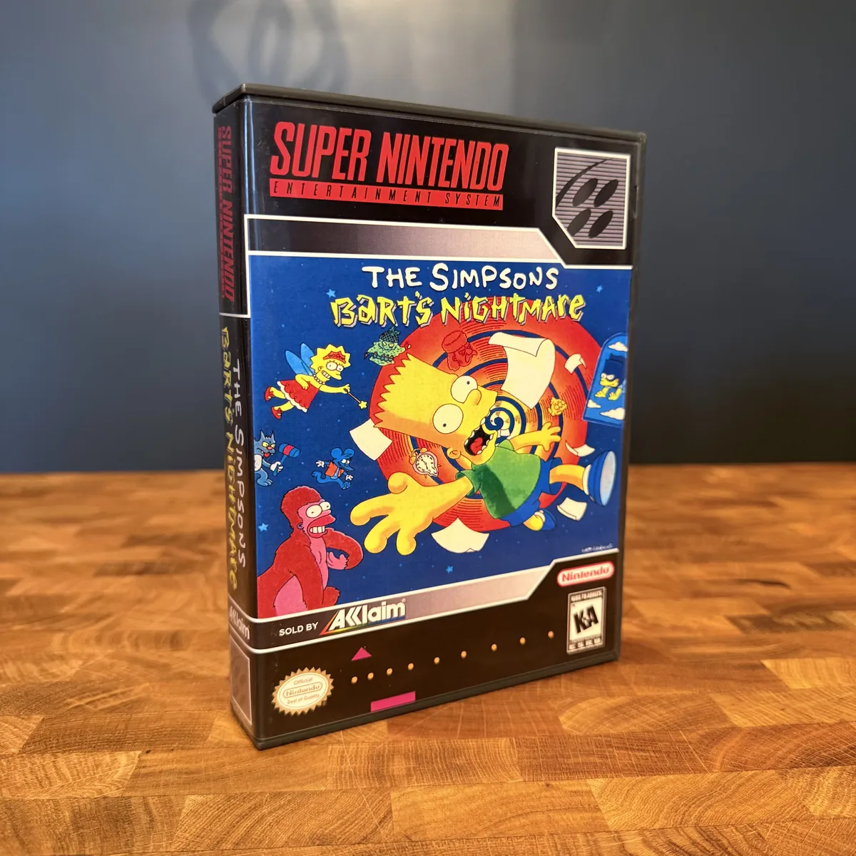 The Simpsons: Bart's Nightmare - Super Nintendo Entertainment System (SNES) - Loose - NOSTOS Duluth GA