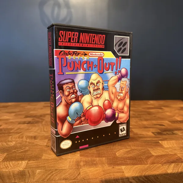 Super Punch-Out!! - Super Nintendo Entertainment System (SNES) - Loose - NOSTOS Duluth GA
