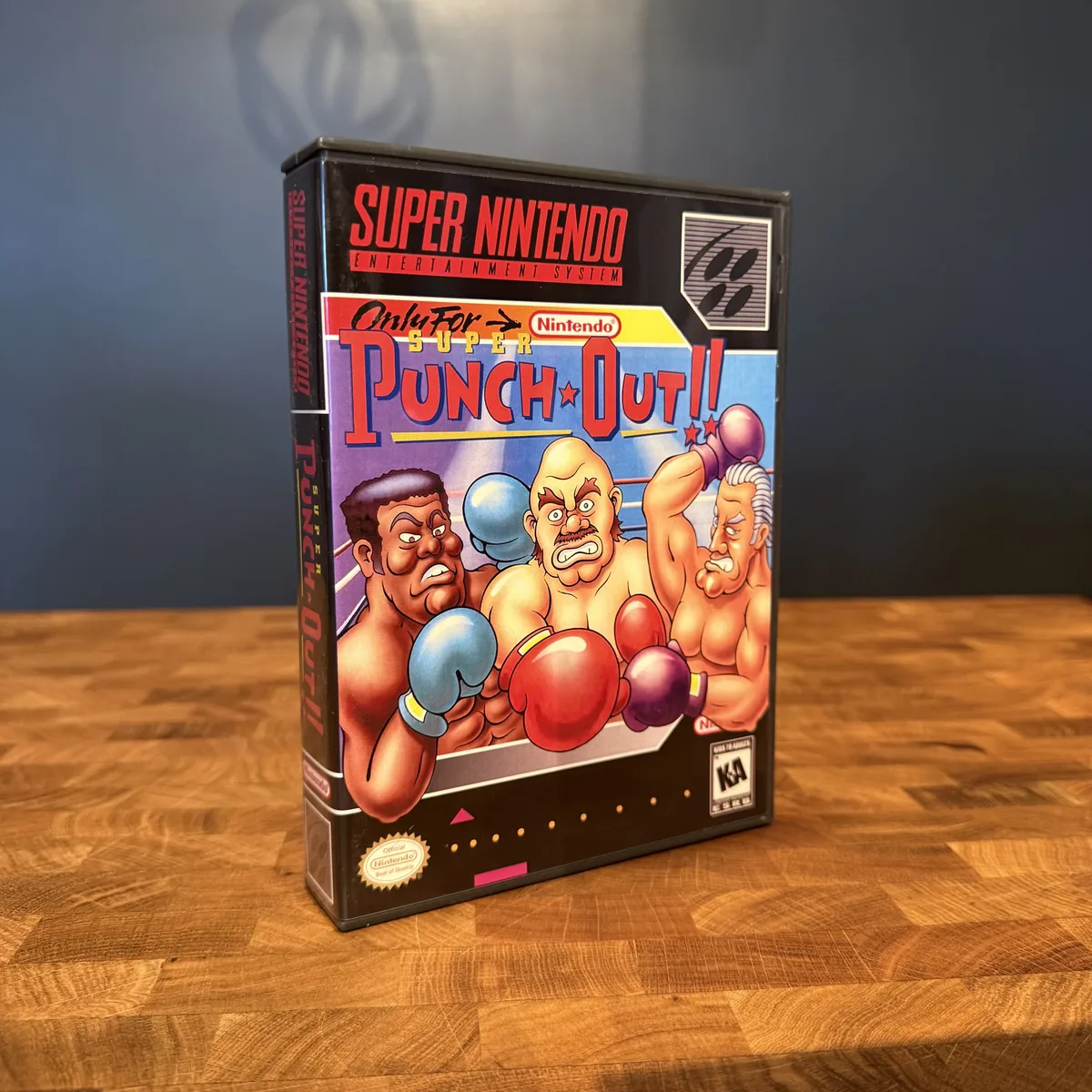 Super Punch-Out!! - Super Nintendo Entertainment System (SNES) - Loose - NOSTOS Duluth GA