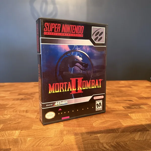 Mortal Kombat II - Super Nintendo Entertainment System (SNES) - Loose - NOSTOS Duluth GA