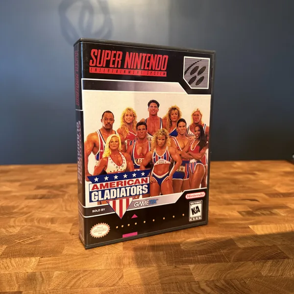 American Gladiators - Super Nintendo Entertainment System (SNES) - Loose - NOSTOS Duluth GA