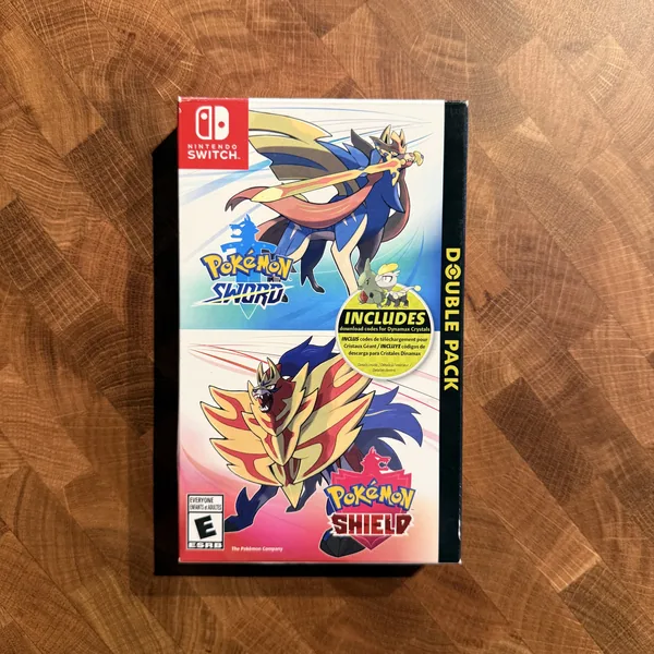 Pokemon Sword and Shield Double Pack - Nintendo Switch - CIB (Complete In Box) - NOSTOS Duluth GA