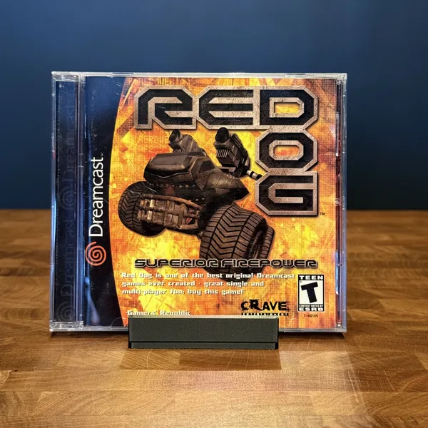 Red Dog: Superior Firepower - Sega Dreamcast - CIB (Complete In Box) - NOSTOS Duluth GA