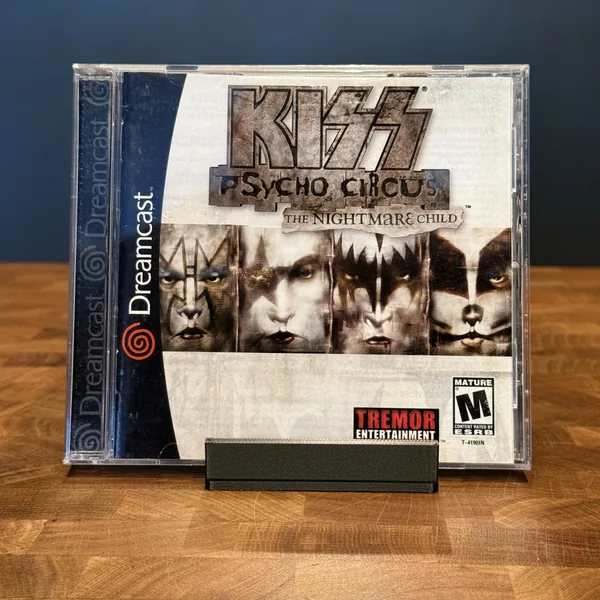 KISS Psycho Circus: The Nightmare Child - Sega Dreamcast - CIB (Complete In Box) - NOSTOS Duluth GA