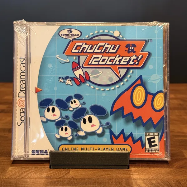 ChuChu Rocket! - Sega Dreamcast - New (Sealed) - NOSTOS Duluth GA