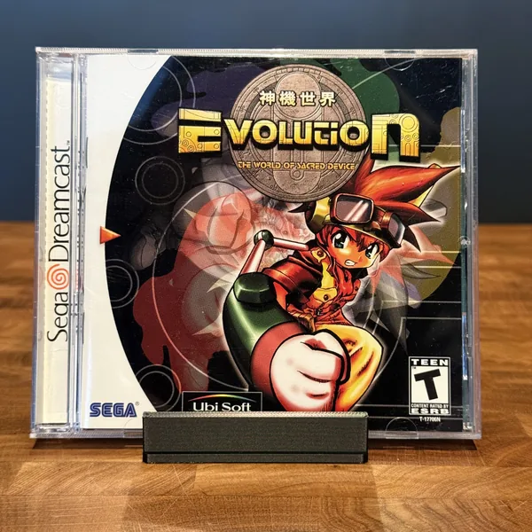 Evolution: The World of Sacred Device - Sega Dreamcast - CIB (Complete In Box) - NOSTOS Duluth GA
