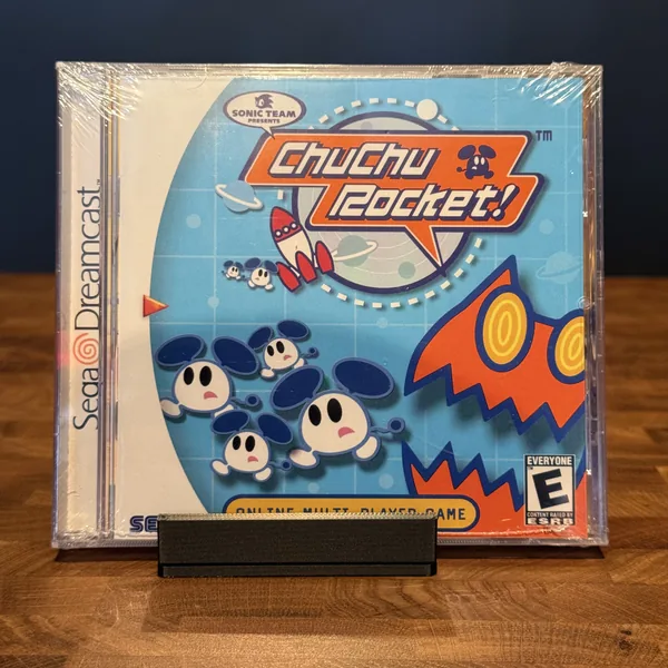 ChuChu Rocket! - Sega Dreamcast - New (Sealed) - NOSTOS Duluth GA